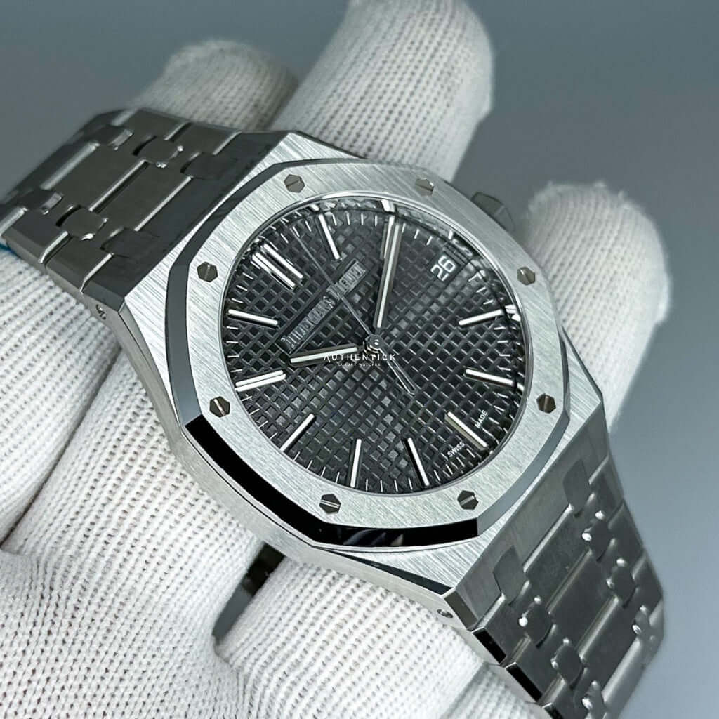 Audemars Piguet Royal Oak Automatic 41mm Grey Dial "50th Anniversary" 15510ST.OO.1320ST.05