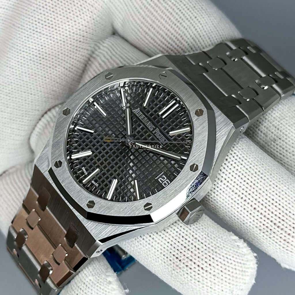 Audemars Piguet Royal Oak Automatic 41mm Grey Dial "50th Anniversary" 15510ST.OO.1320ST.05
