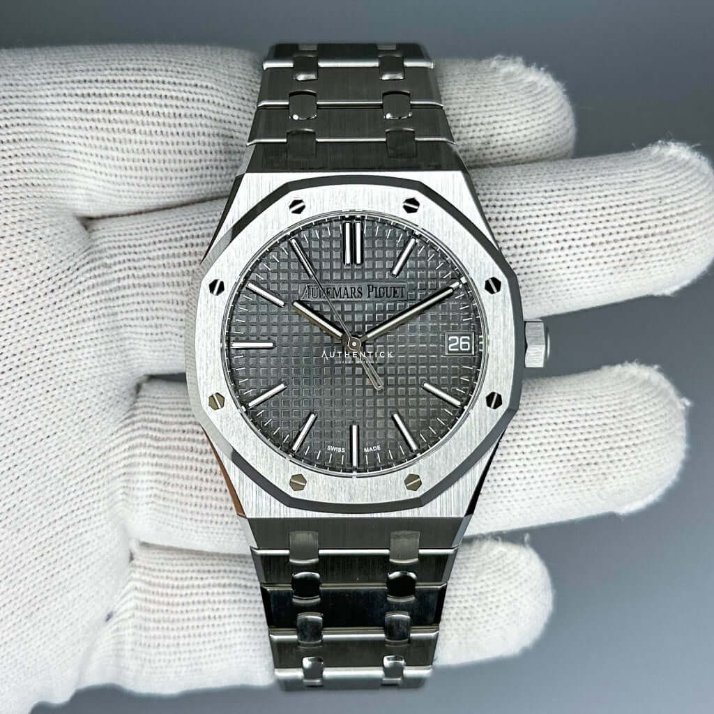Audemars Piguet Royal Oak Automatic 41mm Grey Dial "50th Anniversary" 15510ST.OO.1320ST.05