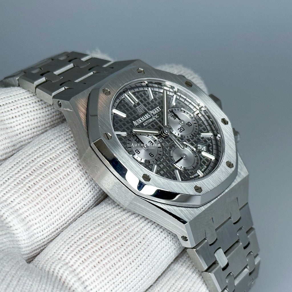 Audemars Piguet Royal Oak Chronograph 38mm Rhodium 26315ST.OO.1256ST.02
