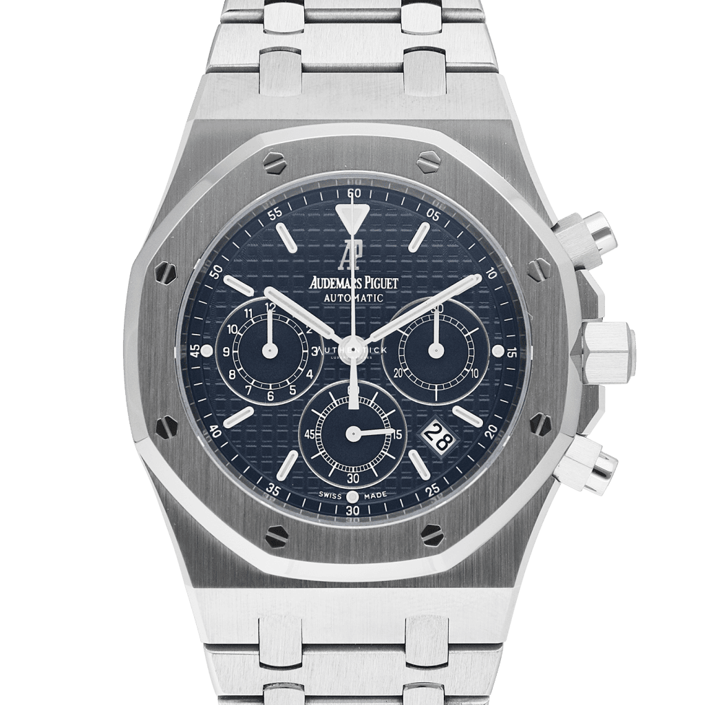Audemars Piguet Royal Oak Chronograph Kasparov Blue Dial Stainless Steel 25860ST.OO.1110ST.03