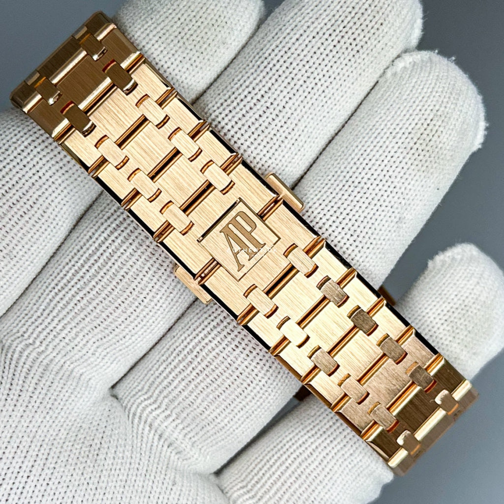 Audemars Piguet Royal Oak Chronograph Rose Gold Green Dial 26240OR.OO.1320OR.04