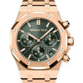 Audemars Piguet Royal Oak Chronograph Rose Gold Green Dial 26240OR.OO.1320OR.04