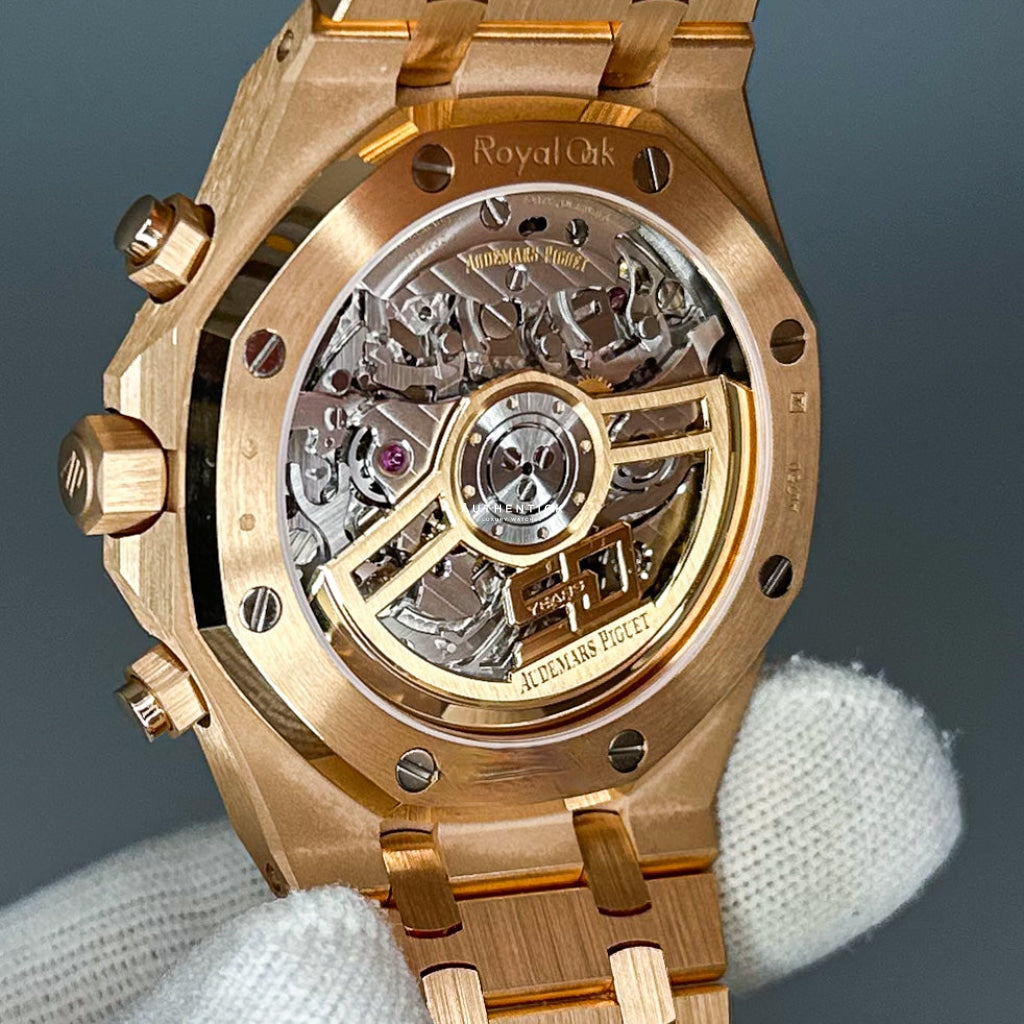 Audemars Piguet Royal Oak Chronograph Rose Gold Green Dial 26240OR.OO.1320OR.04