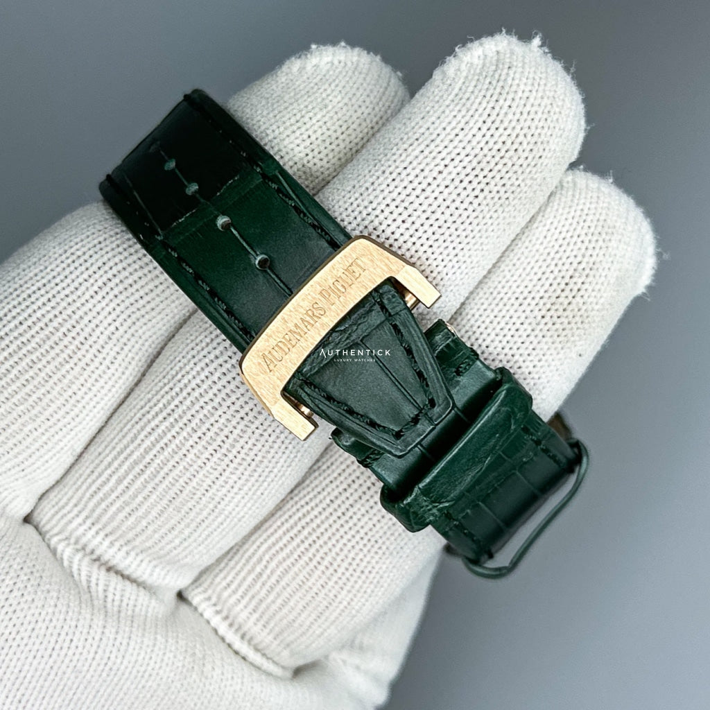 Audemars Piguet Royal Oak Chronograph Rose Gold Green Dial 26240OR.OO.D404CR.01