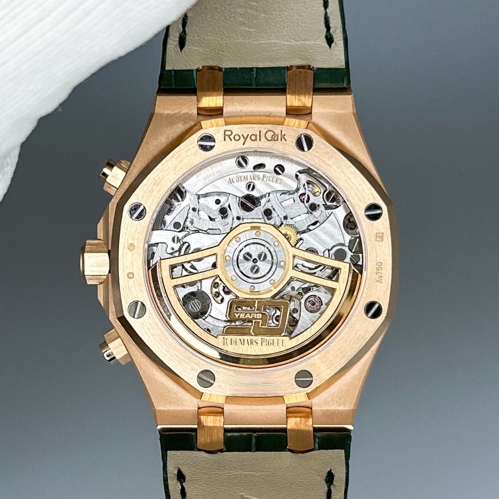Audemars Piguet Royal Oak Chronograph Rose Gold Green Dial 26240OR.OO.D404CR.01