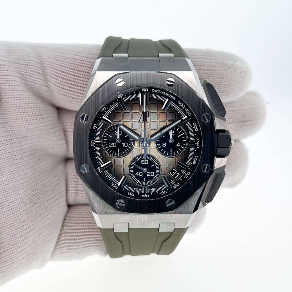 Audemars Piguet Royal Oak OffShore 43mm Stainless Smoked Taupe Dial 26420SO.OO.A600CA.01