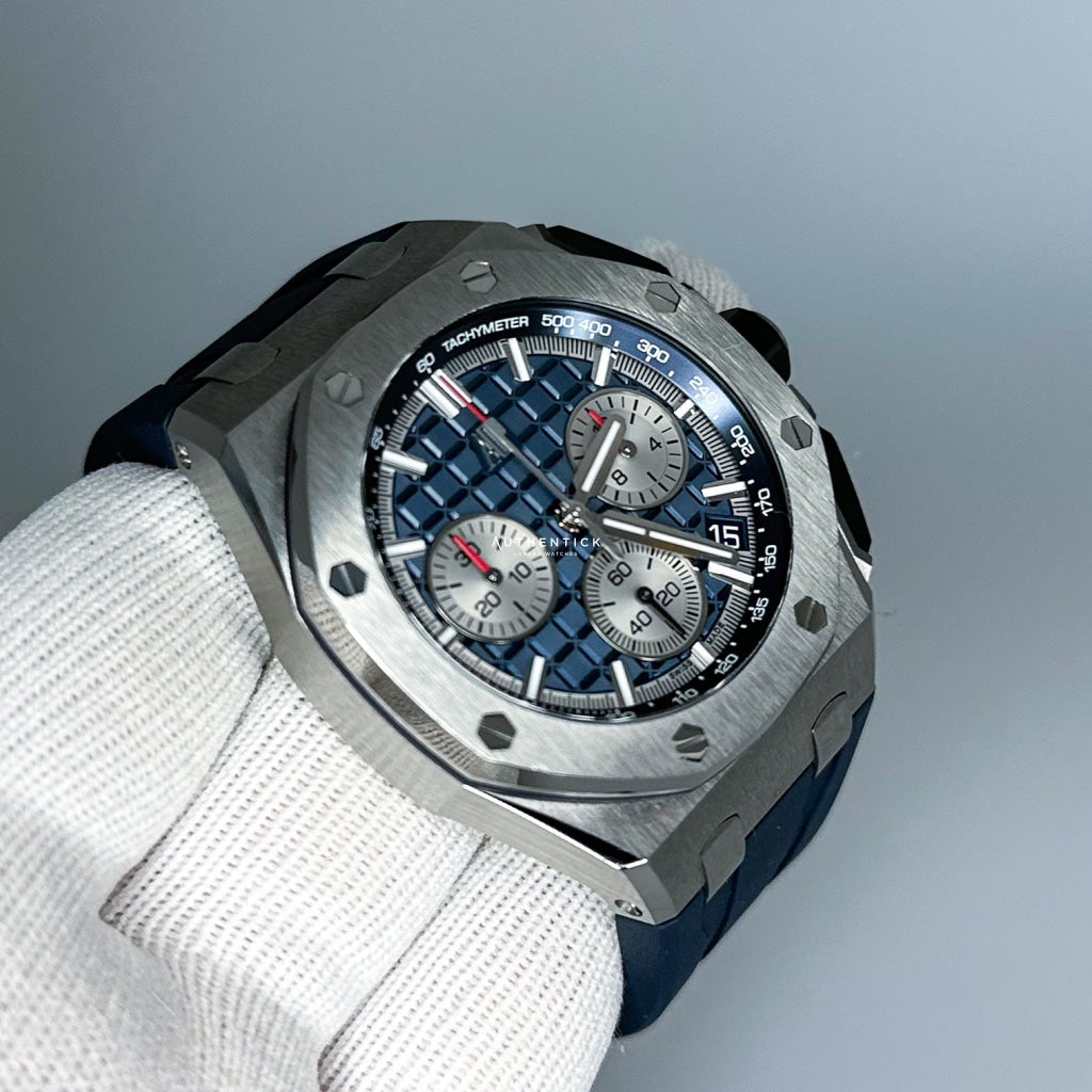 Audemars Piguet Royal Oak OffShore 43mm Titanium Blue Dial 26420TI.OO.A027CA.01