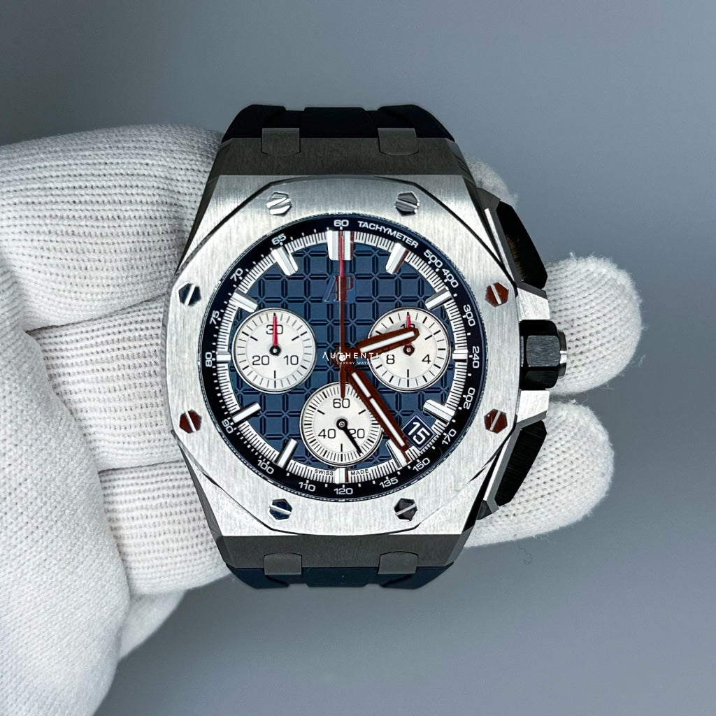 Audemars Piguet Royal Oak OffShore 43mm Titanium Blue Dial 26420TI.OO.A027CA.01