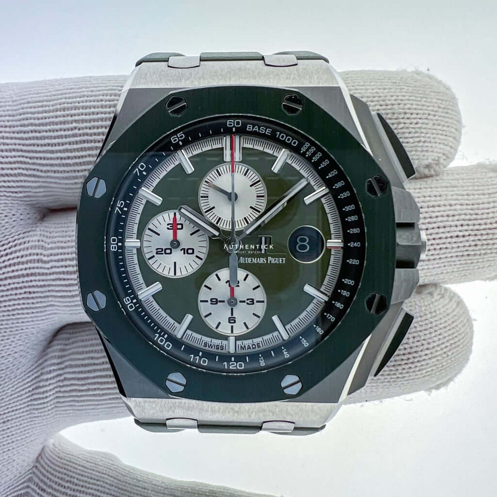 Audemars Piguet Royal Oak Offshore Stainless Green Camo 26400SO.OO.A055CA.01