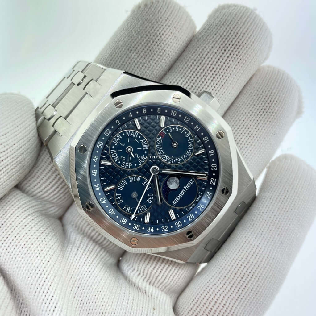 Audemars Piguet Royal Oak Perpetual Calendar 41mm Blue Dial 26574ST.OO.1220ST.03