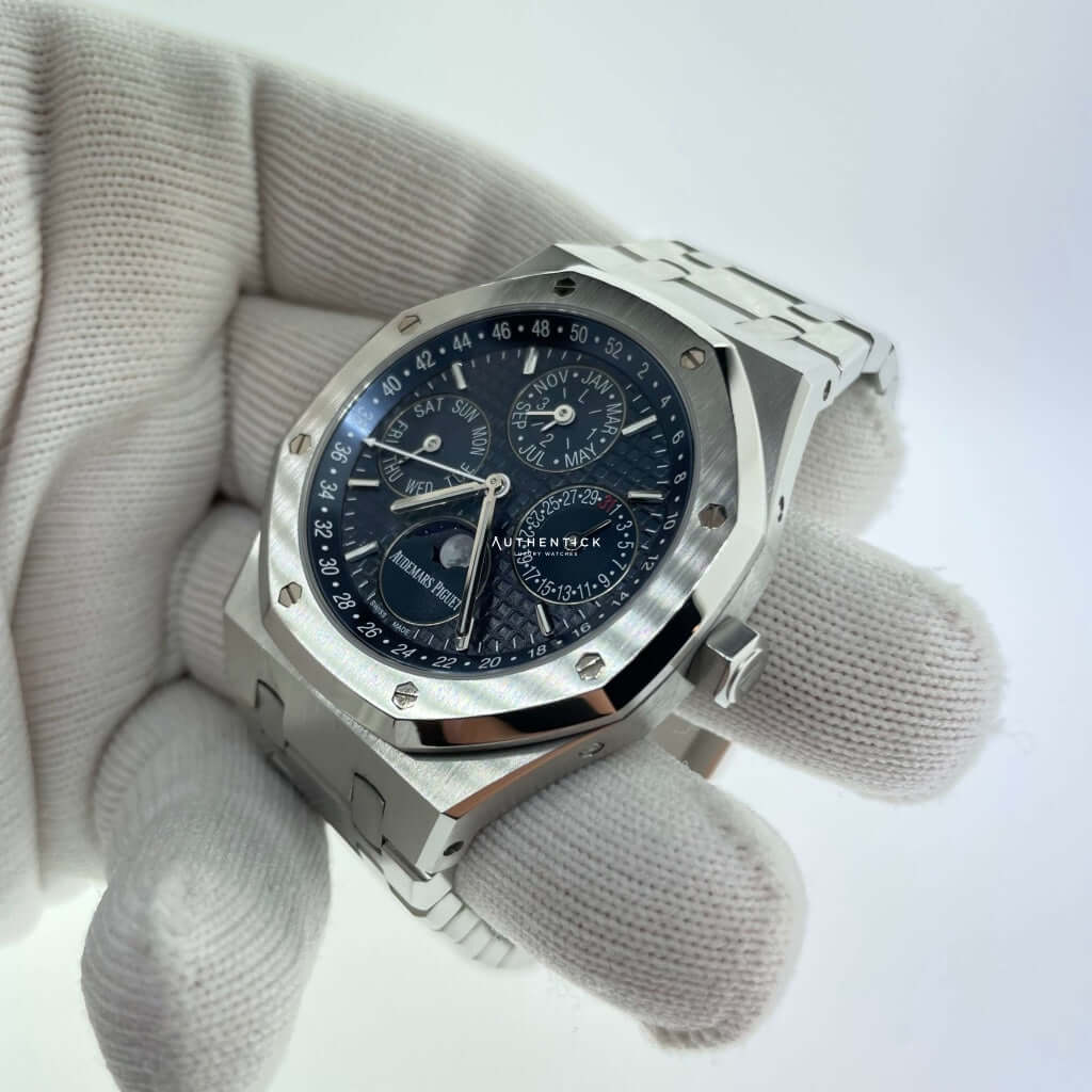 Audemars Piguet Royal Oak Perpetual Calendar 41mm Blue Dial 26574ST.OO.1220ST.03