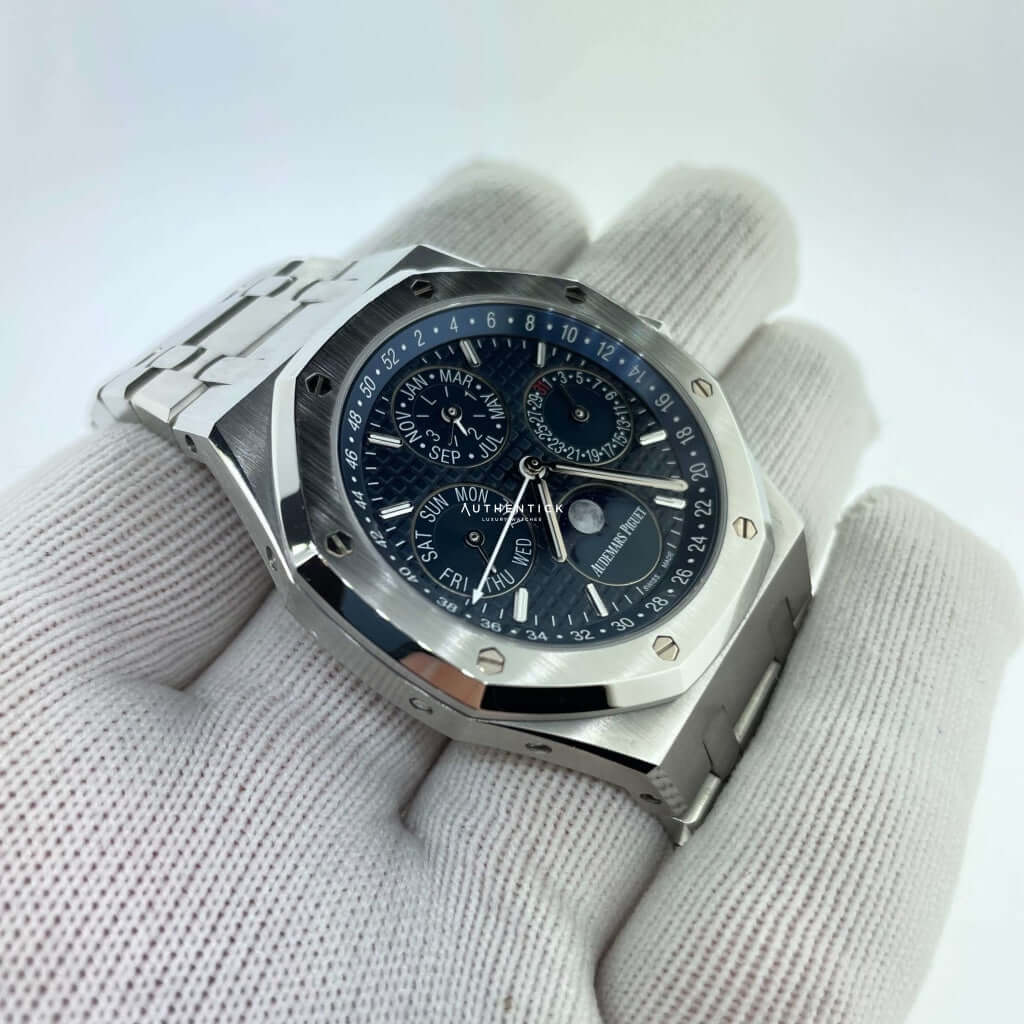 Audemars Piguet Royal Oak Perpetual Calendar 41mm Blue Dial 26574ST.OO.1220ST.03