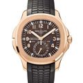 Patek Philippe Aquanaut Travel Time Rose Gold Brown Dial 5164R-001