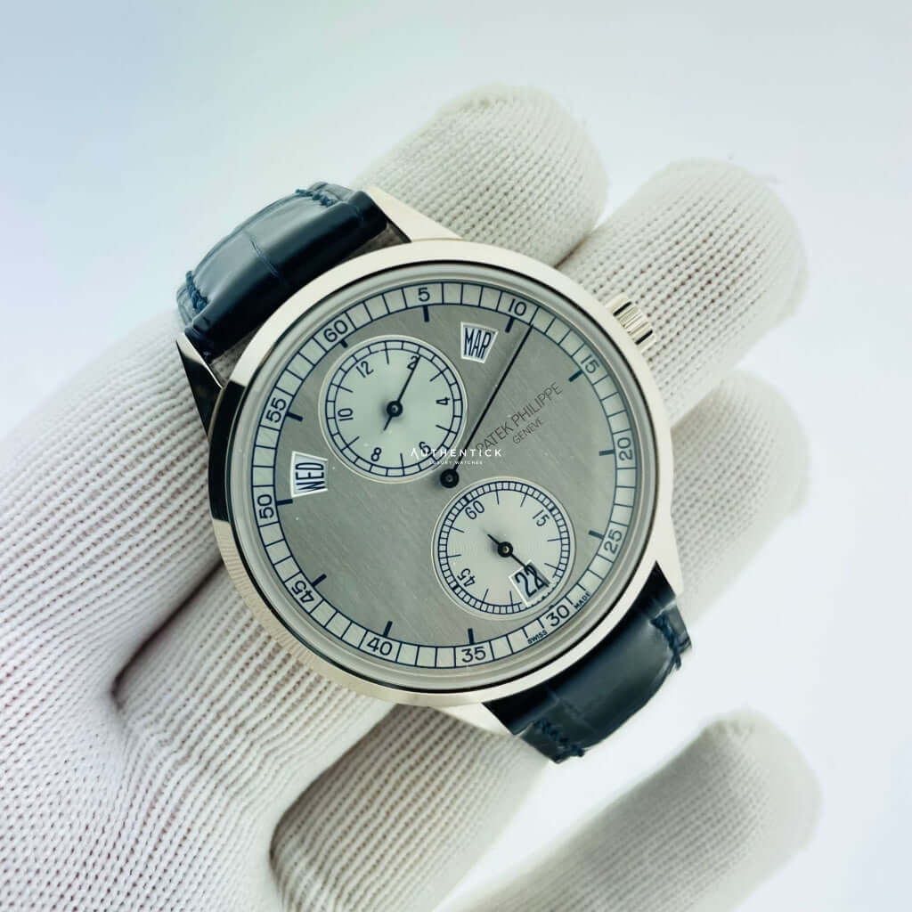 PATEK PHILIPPE COMPLICATIONS ANNUAL CALENDAR REGULATOR 5235G-001