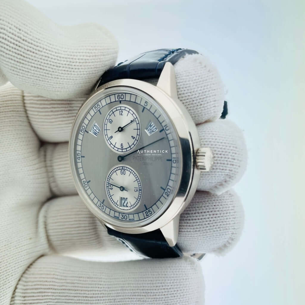 PATEK PHILIPPE COMPLICATIONS ANNUAL CALENDAR REGULATOR 5235G-001