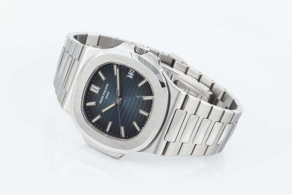 PATEK PHILIPPE NAUTILUS STAINLESS STEEL BLUE DIAL 5711/1A-010