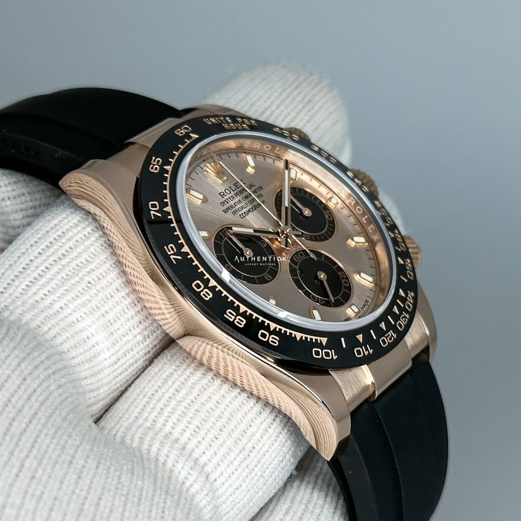 Rolex Cosmograph Daytona Everose Oysterflex Sundust Dial 116515LN