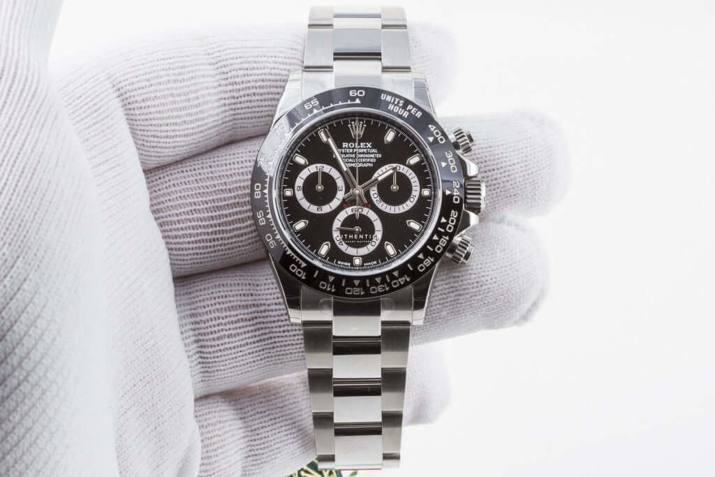 Rolex Cosmograph Daytona Stainless Steel Black Dial 116500LN