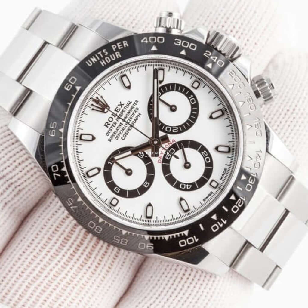 Rolex Cosmograph Daytona Stainless Steel White Dial 116500LN