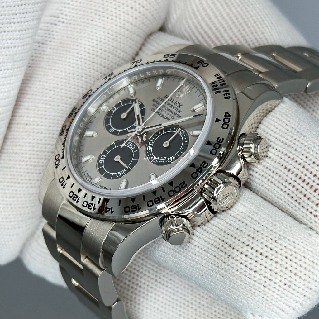 Rolex Cosmograph Daytona White Gold "Ghost" Grey Dial 116509