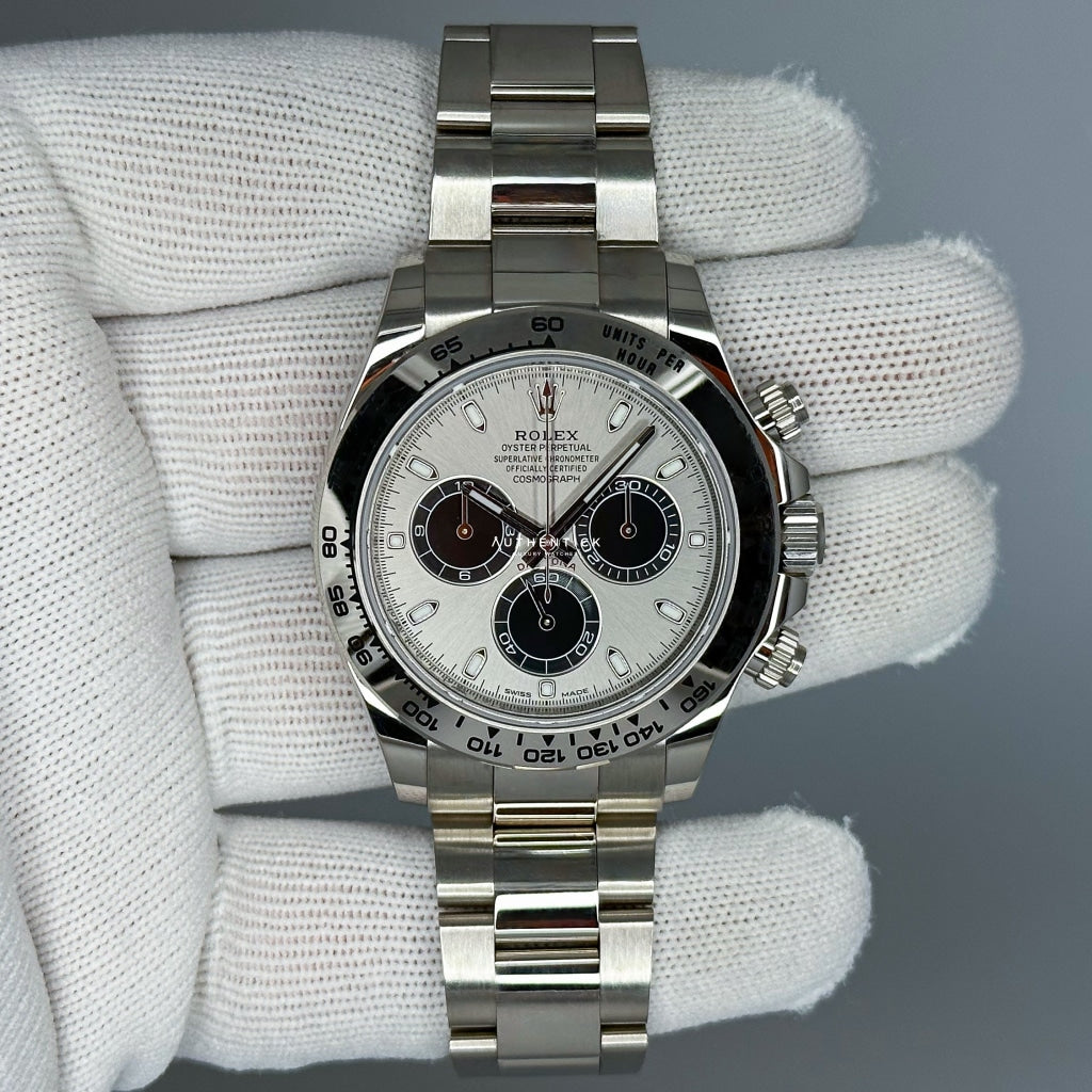 Rolex Cosmograph Daytona White Gold "Ghost" Grey Dial 116509
