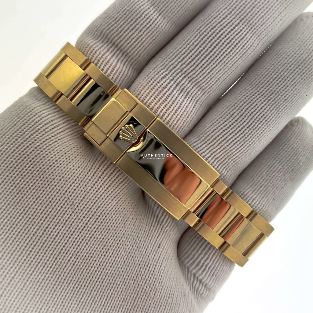 Rolex Cosmograph Daytona Yellow Gold Green Dial John Mayer 116508