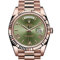 Rolex Day-Date 40 Everose Green Dial 228235