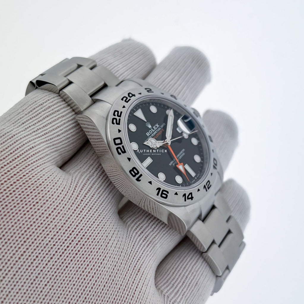 Rolex Explorer II 42mm Stainless Steel Black Dial 226570