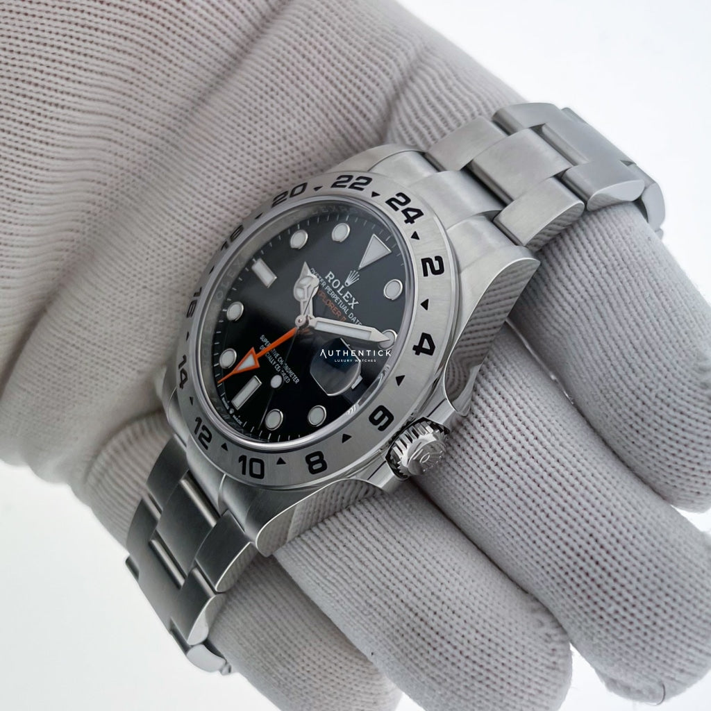 Rolex Explorer II 42mm Stainless Steel Black Dial 226570