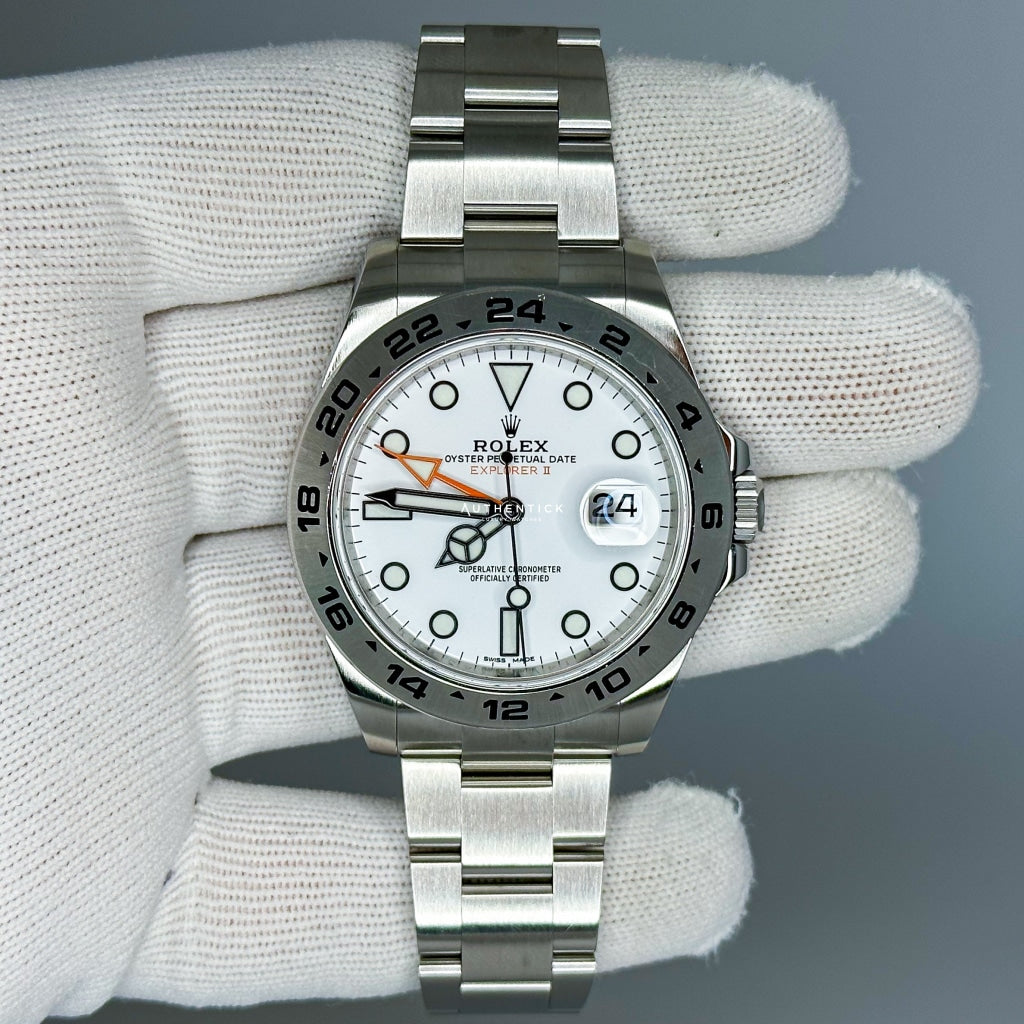 Rolex Explorer II 42mm Stainless Steel Polar Dial 216570
