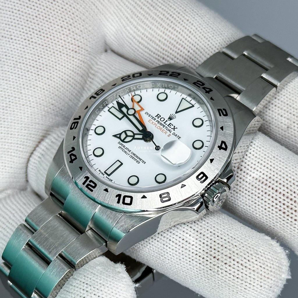 Rolex Explorer II 42mm Stainless Steel Polar Dial 216570