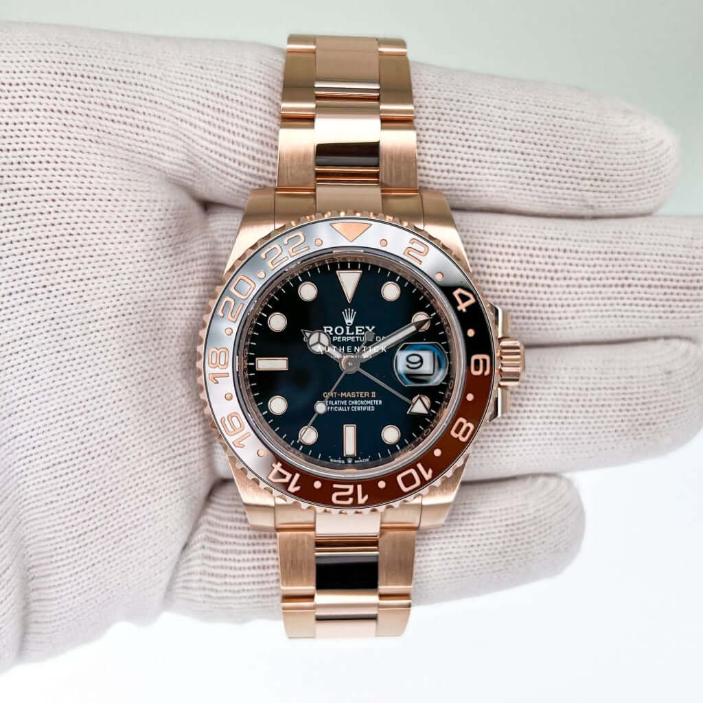Rolex GMT-Master II Everose Gold "Rootbeer" 126715CHNR