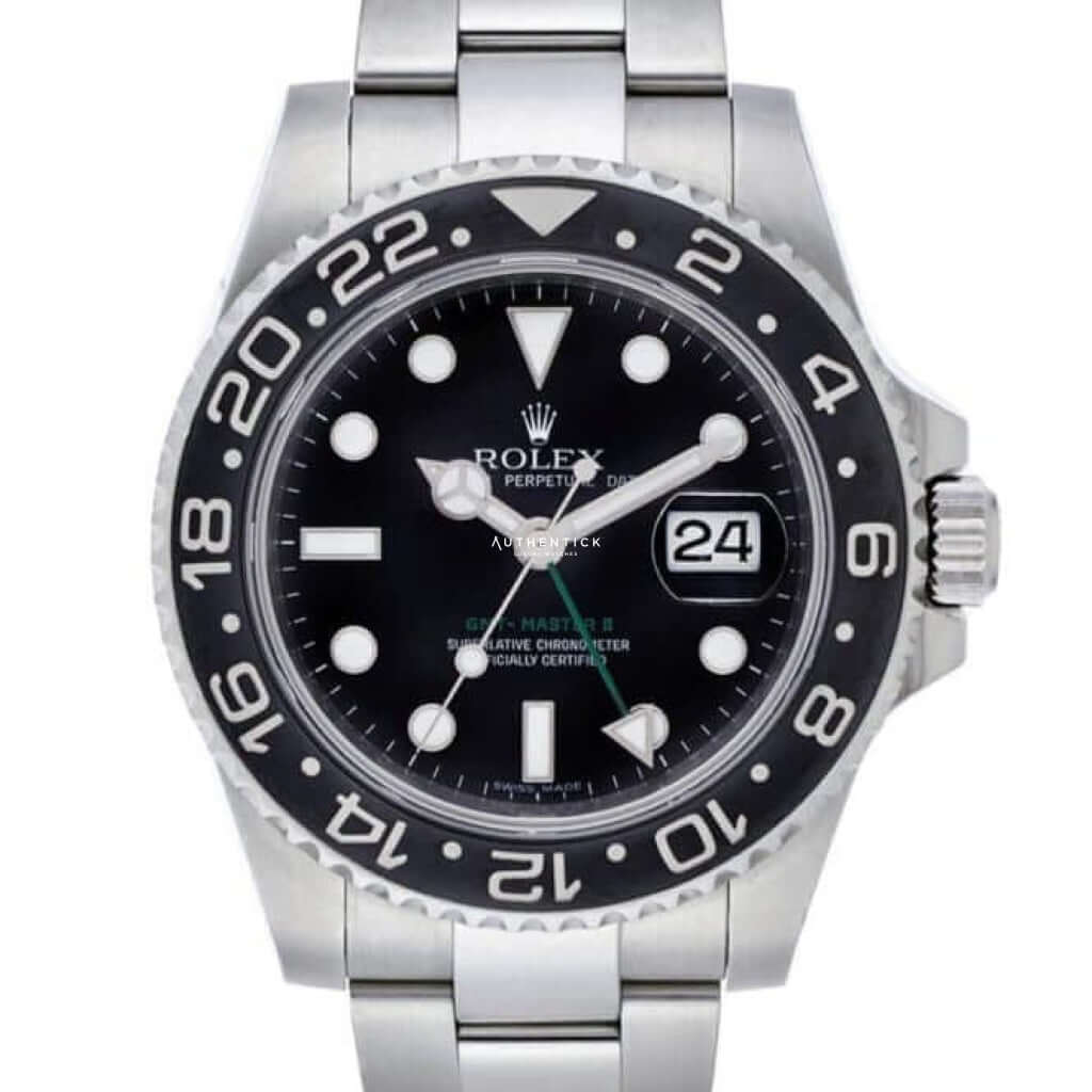 Rolex GMT-Master II Stainless Steel Black Dial 116710LN