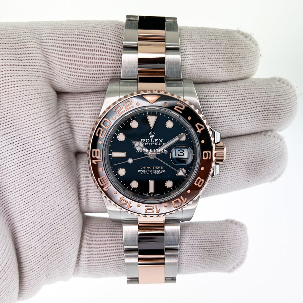 Rolex GMT-Master II Stainless Steel & Everose Gold "Rootbeer" 126711CHNR