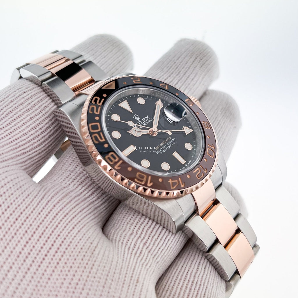Rolex GMT-Master II Stainless Steel & Everose Gold "Rootbeer" 126711CHNR