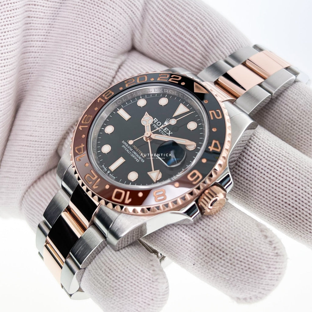 Rolex GMT-Master II Stainless Steel & Everose Gold "Rootbeer" 126711CHNR