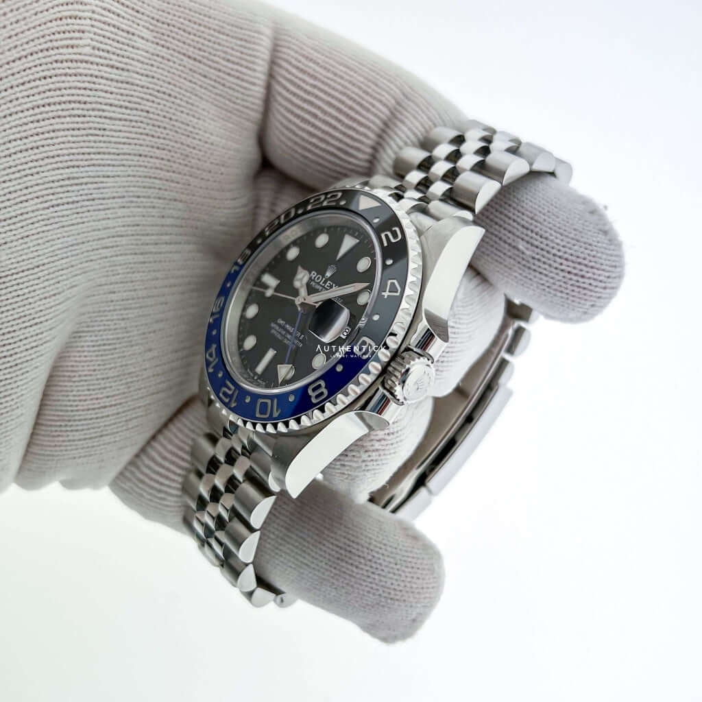 Rolex GMT-Master II Stainless Steel Jubilee "Batgirl" 126710BLNR