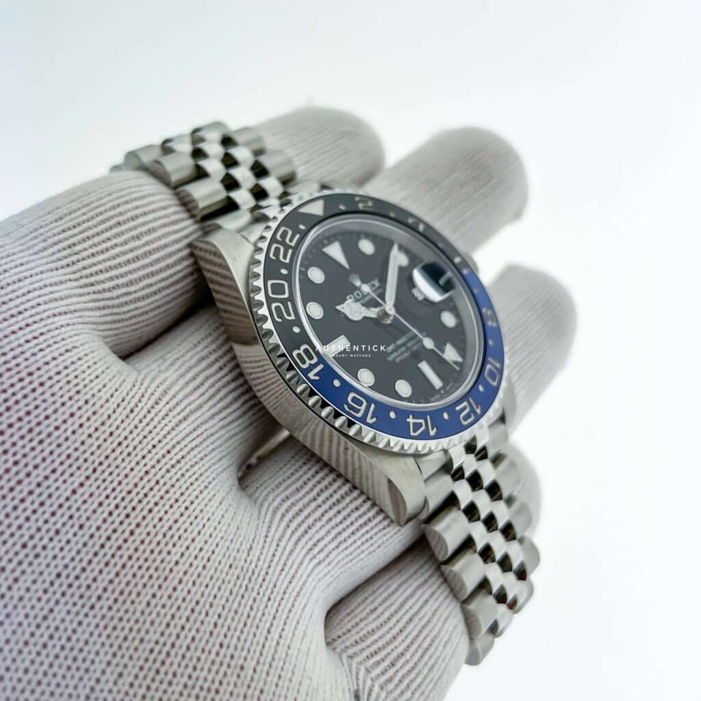 Rolex GMT-Master II Stainless Steel Jubilee "Batgirl" 126710BLNR