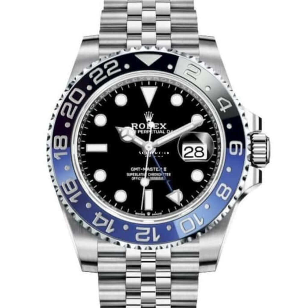 Rolex GMT-Master II Stainless Steel Jubilee "Batgirl" 126710BLNR