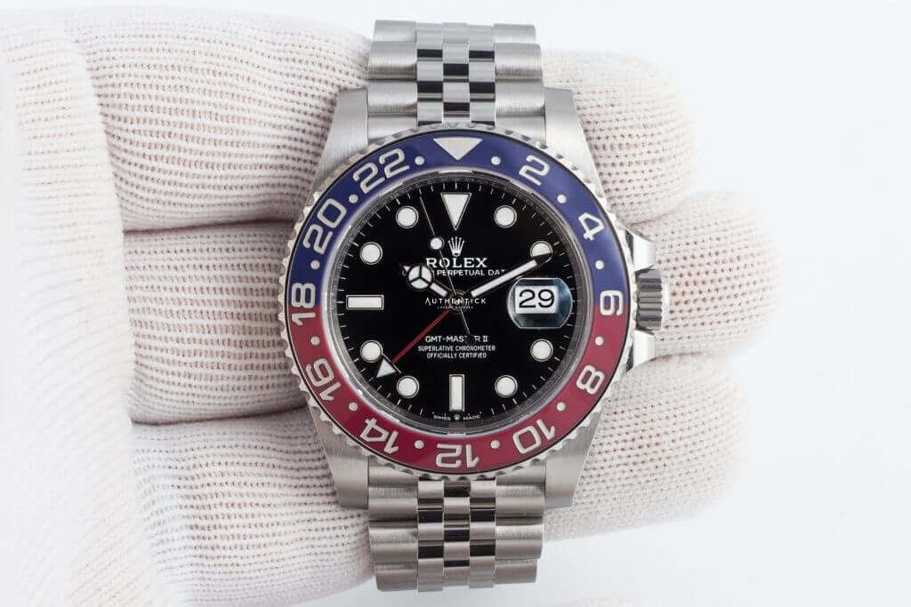 Rolex GMT-Master II Stainless Steel Jubilee "Pepsi" 126710BLRO