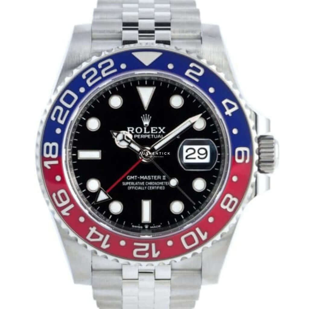 Rolex GMT-Master II Stainless Steel Jubilee "Pepsi" 126710BLRO