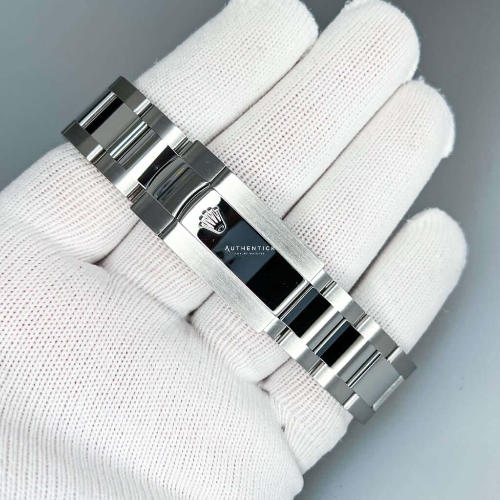 Rolex Sky-Dweller Stainless Steel & White Gold Bezel White Dial 326934