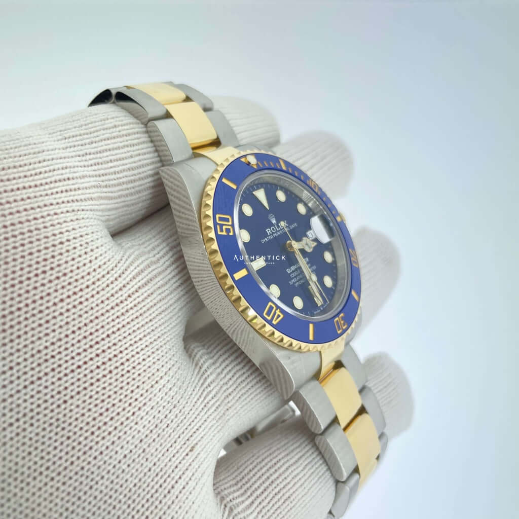 Rolex Submariner "Date" 41mm Stainless Steel & Yellow Gold Blue Dial 126613LB